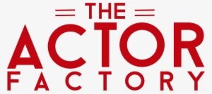 The Actor Factory - Red Logo