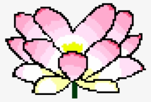 Water Lily - Pixel Art Water Lily