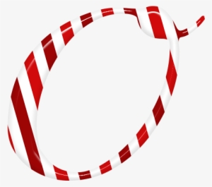 Candycane Letter O Text Candy 1488233 - Circle