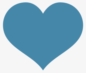 Wikifont Unie033 - Heart - Blue - Blue Heart Transparent Background