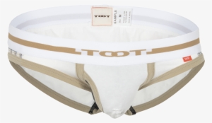 Side Checked Cotton Bikini ￥3,800 - Boxer Briefs