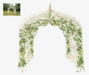 Wedding Adapted By Virgolinedancer - Wedding Arch Flowers Png
