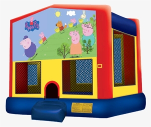 Peppa Pig Sparkly Pink Bounce House Rentals In Austin - Moana Bounce House