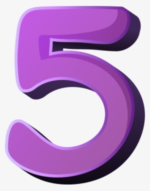 Number 5 Png - Number