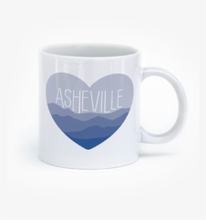 Avl Blue Heart Mug[mug 093 Ea] - Coffee Cup