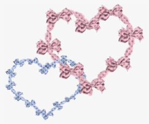 Pink And Blue Hearts Png