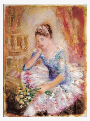 Ballerina - Watercolor Paint