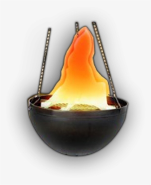 V106 Hanging Fire Cauldron - Fire For Cauldron