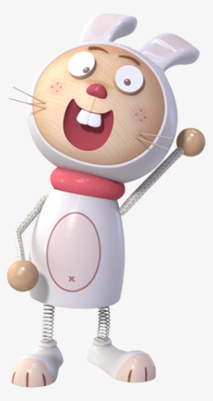 Hopparoo Waving Png - Tickety Toc Png