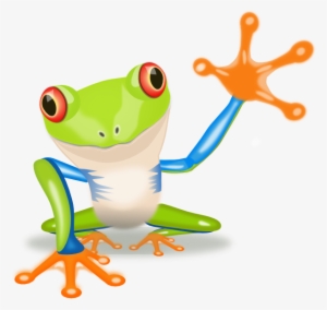How To Set Use Waving Frog Clipart