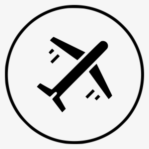 Plane Flight Holiday Airline Airplane Travel Aircraft - Holiday Icon Transparent