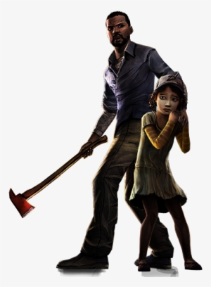 Play As Lee Everett, A Convicted Criminal, Who Has - Clementine The Walking Dead Png