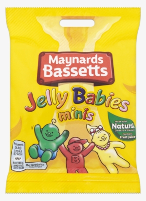 Jelly Babies Minis Bag - Bassetts Jelly Babies