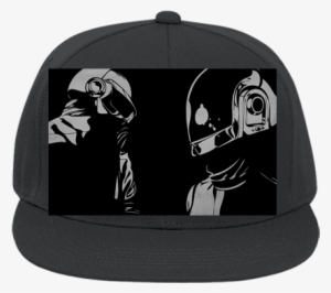 Flat Bill Fitted Hats 123 - Daft Punk