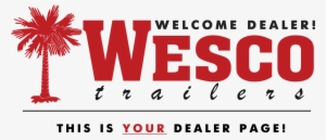 Welcome Wesco Dealer - Sc Big Red Sticker