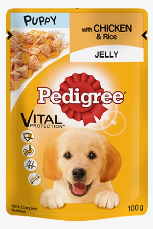 Pedigree® Puppy Pouch With Chicken And Rice In Jelly - Pedigree Puppy Pouch