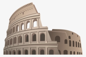 Colosseum Rome Png Clipart - Coliseum Vector