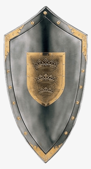 Metallic King Arthur Shield By Marto - Kite Or Round Shield