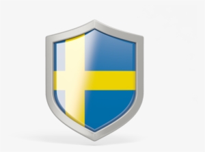 swedish flag shield png
