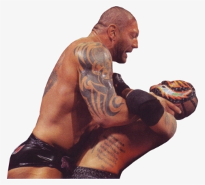 Share This Image - Batista And Rey Mysterio Png