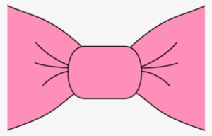 Drawn Bow Tie Pink - Printable Pink Bow Tie