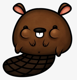 Fat Beaver - Cute Beaver Drawing