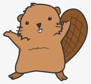 Beaver Png - Beaver Standing Up Cartoon