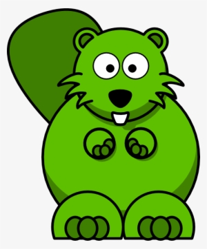 Clip Art Transparent Download Cartoon Beaver Clipart - Cartoon Beaver