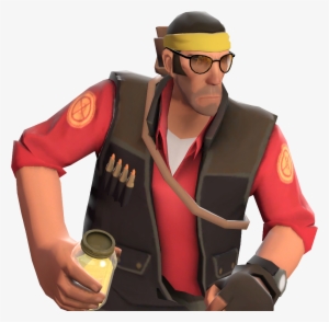 Master's Yellow Belt - Tf2 Sniper Png
