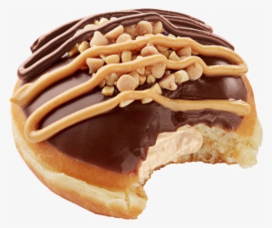 To Guarantee Satisfaction For Any Reese's Freak, The - Krispy Kreme Peanut Butter Cup Donut