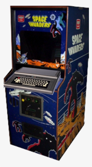Space Invaders Trs-80 Coco 3 Port Directly From Intel - Space Invaders Original Machine
