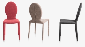 Upholstered Chair With Steel Frame Anna - Sedia Riflessi Anna