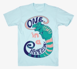 One In A Chameleon Mens T-shirt - Chameleon T Shirt