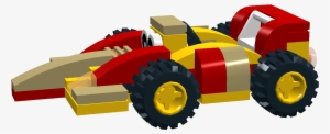 Cartoon F1 Racecar - Model Car