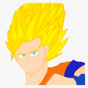 Redrawing Of A Ssj2 Goku Face From Db Super Episode - Dragon Ball Super