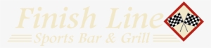 Finish Line Sports Bar And Grill Logo - Logo