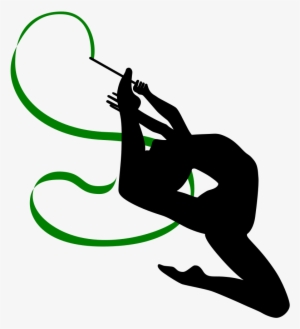 Rhythmic Gymnastics With Ribbon Medium Image Png - Rhythmic Gymnastics Ribbon Png