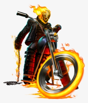 Blue Drawing Ghost Rider Black And White - Ghost Rider Marvel Comics Transparent