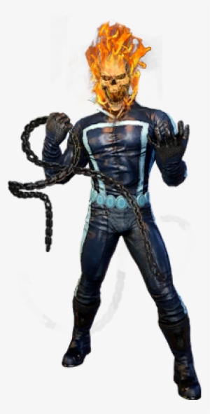 Ghost Rider - Ghost Rider Blue Costume
