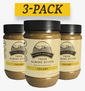 Creamy Almond Butter - Miracle Natural Foods Creamy Almond Butter | 3-pack