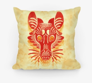 symmetrical gilded fox - symmetrical gilded fox tote bag: funny tote bag from