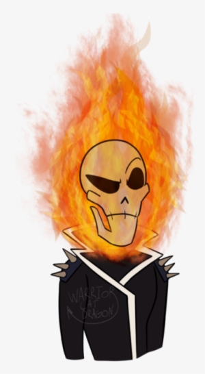 Drew @squigglydigglydoo's Re-imagined Ghost Rider - Flame