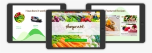 Tablet Display 2 - Welcome To The World Of Abc Vegetables