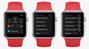 Grocery Shopping With Omnifocus - Todoist Apple Watch