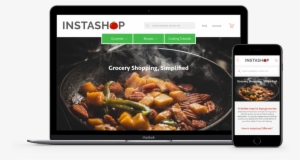 Instashop Homepage Final Design - Food