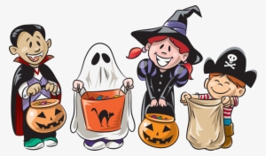 Trick Or Treat Png Image Transparent - Cartoon Trick Or Treaters