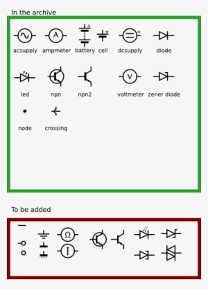 Small - Electrical Circuit Symbols