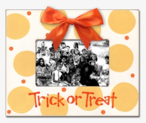 Trick Or Treat Ribbit-ribbit - Trick Or Treat Butter Picture Frame