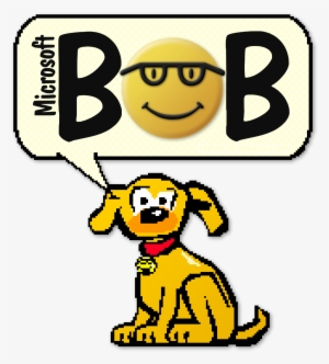 Rover From Microsoft Bob - Microsoft Bob Comic Sans