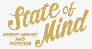 State Of Mind Logo Gold - Calligraphy